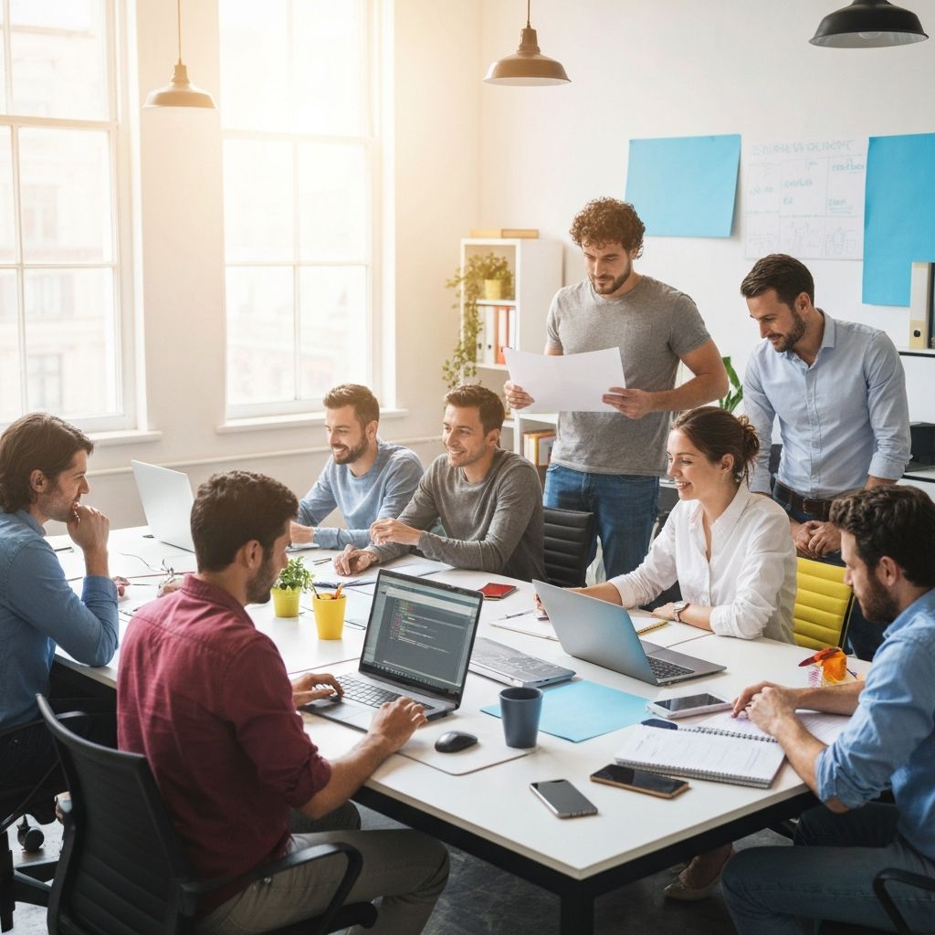 Unser Team bei der Arbeit